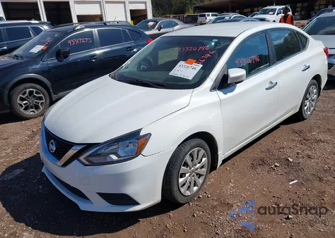 2017 Nissan Sentra Sv z USA, uszkodzony, nr VIN 3N1AB7AP6HY335898